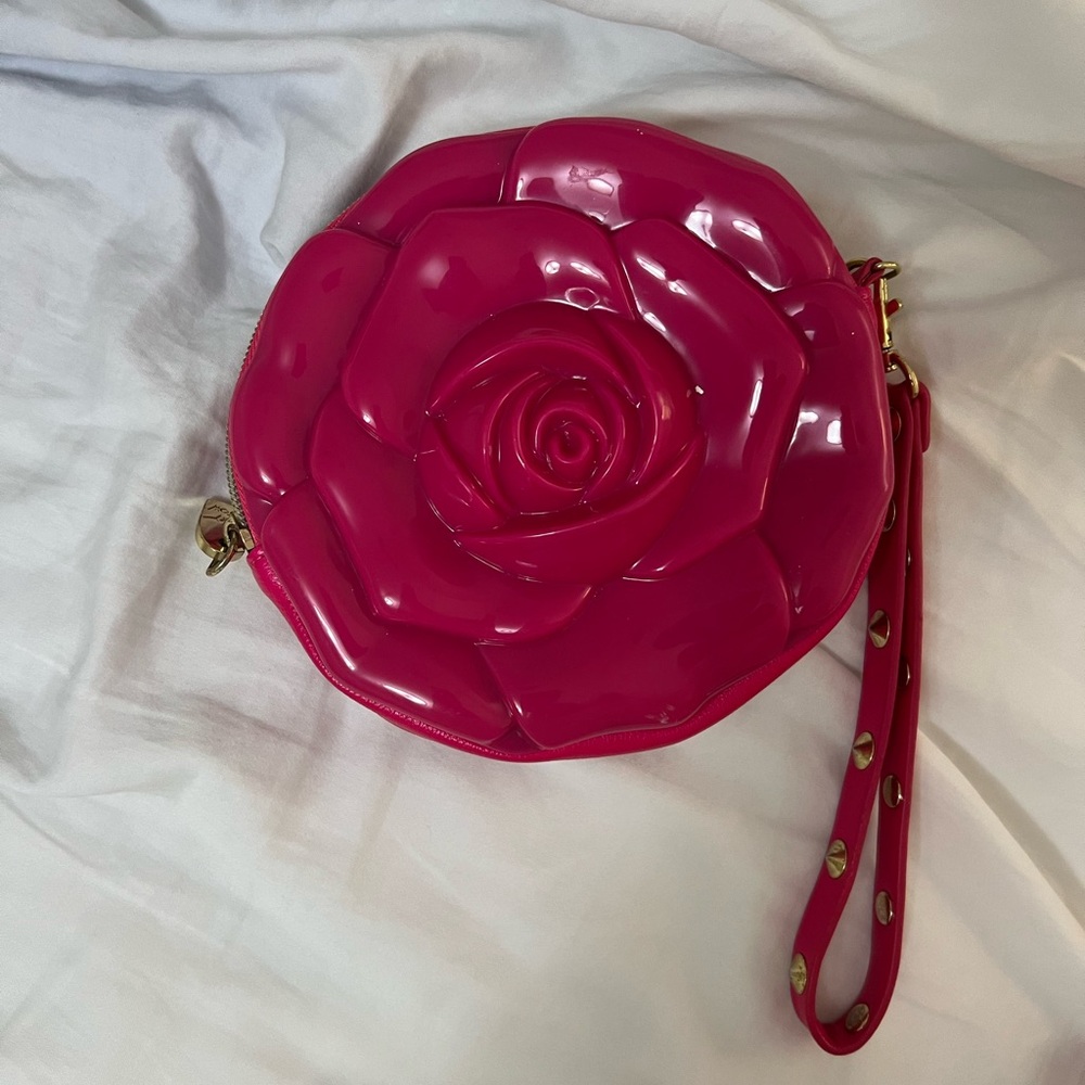 Betsey Johnson Rose Clutch - Picture 4 of 4